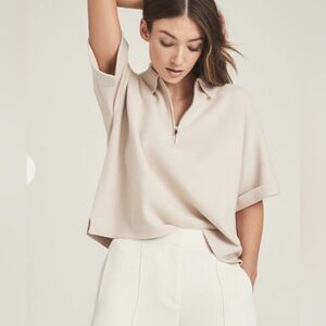 NWT Reiss Short Sleeve Top